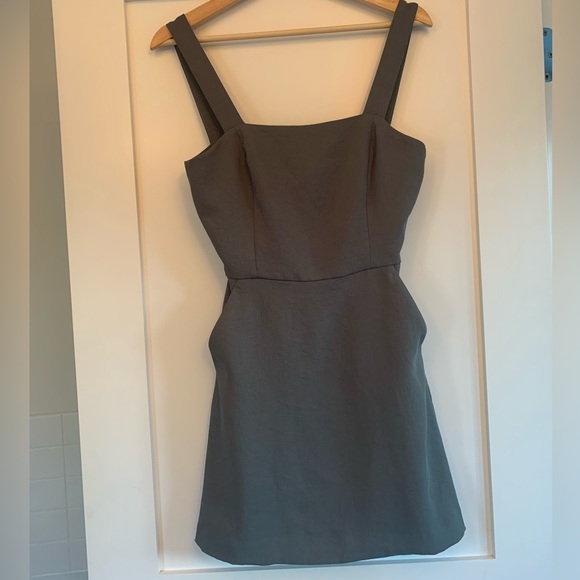 Aritzia green mini dress - Picture 2 of 3